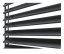 SAMKIT SET pro venkovní žaluzie z hliníku RAL 7016 (antracitová): V:2000, Š:2500mm