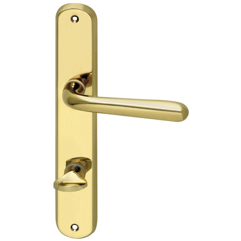 Dveřní kování SONIA, objektové, klika-klika, mosaz