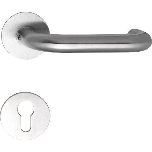 Interiérové nerezové kľučky na dvere TALIN - Prevedenie rozety: Bez rozety