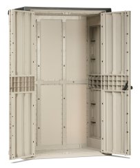 STORA WAY HIGH zahradní plastová skříň - béžová