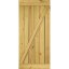 Dřevěné posuvné dveře na stěnu MODERN RUSTIC Z