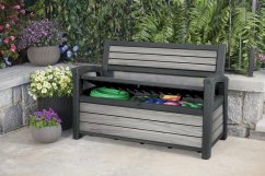 Zahradní lavice Keter Deco Garden Bench Storm grey