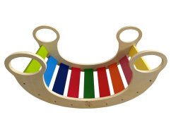 Houpačka 2Kids Toys Montessori duhová