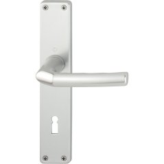 Dveřní kování BIRMINGHAM, interiérové, klika-klika, dl. štítek, OB 90