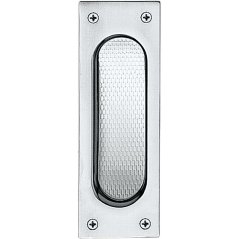 Mušľa na posuvné dvere MARCHESI, hranatá, 40 x 120 mm, nerez mat