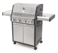 Plynový gril G21 Alabama Silver BBQ Premium Line, 5 hořáků + zdarma redukční ventil