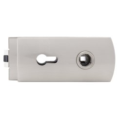 Zámok na dvere SOLIDO Studio Design 310, sklo 8 mm, matný nikel