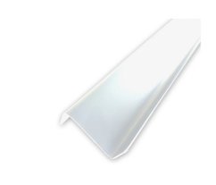 SAMKIT Odvodňovací profil hliník - bílá 9010 v délce 3000mm
