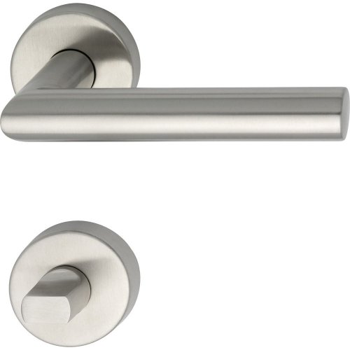 Interiérové nerezové kliky na dveře GEHRUNG - Provedení rozety: Rozeta WC