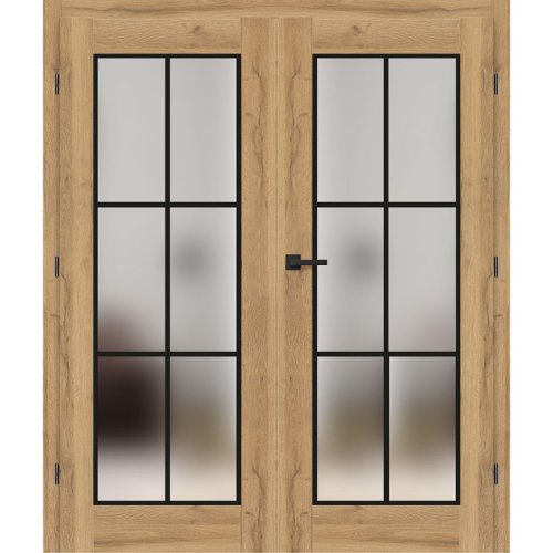 Dvojkrídlové dvere  Miskant 1 - Falcové/Bezfalcové