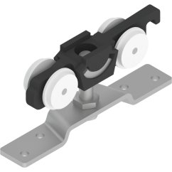 Pojezd na posuvné dveře HELM 53 s nosnou přírubou