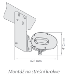 Montáž na strešné krokvy Casablanca (2 držiaky)