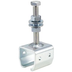 Výškově nastavitelné uchycení kolejnice HELM Agrar