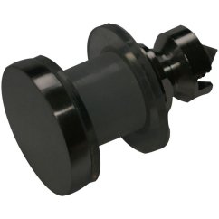 Upevňovací díl pro madlo M8, jednostranný, černý