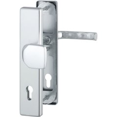 Bezpečnostní kování na vchodové dveře LONDON, klika-koule