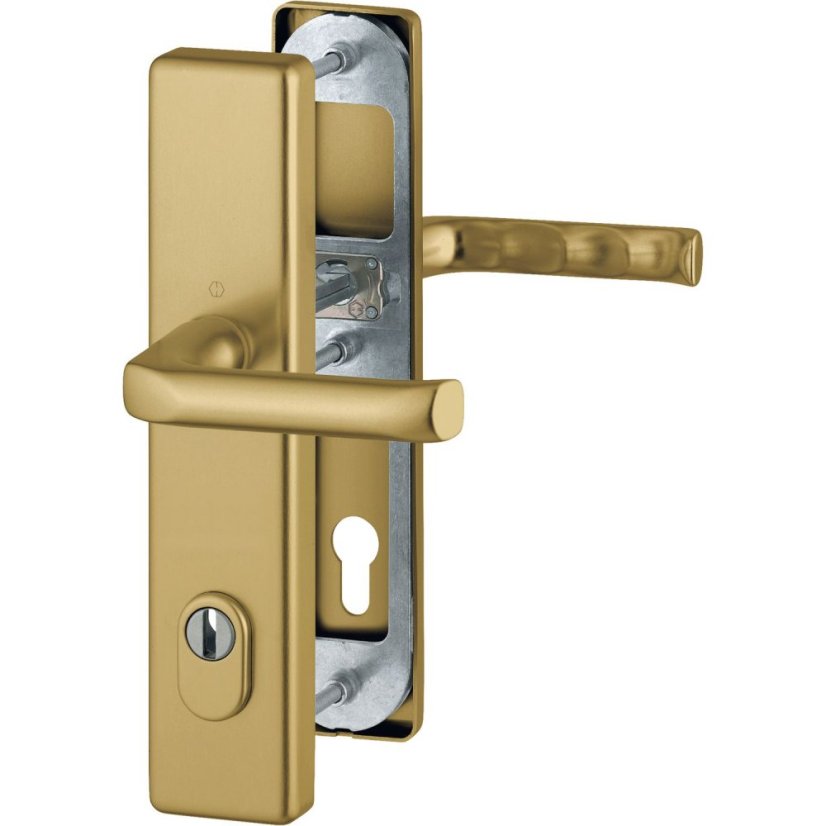 Bezpečnostní kování na vchodové dveře LONDON, klika-klika