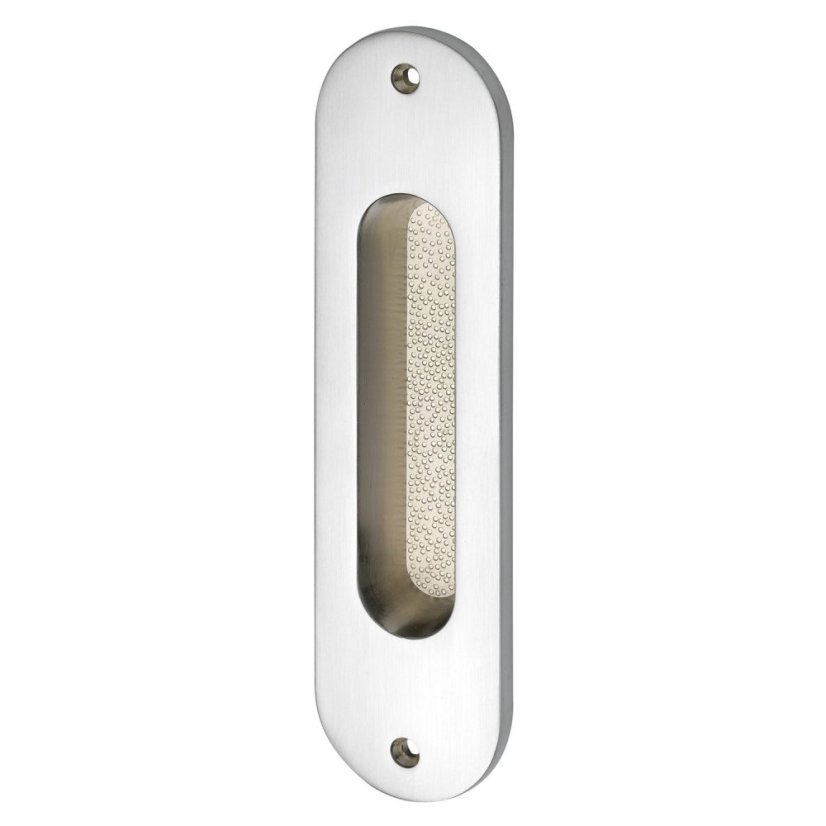 Mušle na posuvné dveře ovál 38 x 152 mm, bez otvoru