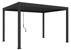 Bioklimatická pergola INTRO NEO 4x3 m, hliník - volně stojící