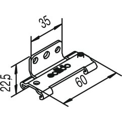 Upevnenie na stenu SOLIDO 80