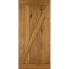 Dřevěné posuvné dveře na stěnu MODERN RUSTIC Z