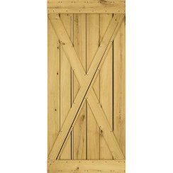 Drevené posuvné dvere na stenu MODERN RUSTIC XI