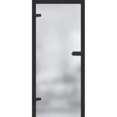 Celoskleněné dveře GRAF 11 (Decormat Grafit)