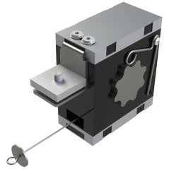 Dveřní zavírač SmartClose SOLIDO 80 uzamykací dveře do 80 kg