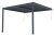 Bioklimatická pergola G21 Trenton Premium 4x4 m, antracitová hliníková
