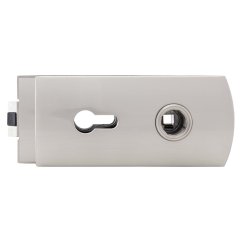 Zámek do dveří SOLIDO Studio Design 310, sklo 8 mm, matný nikl
