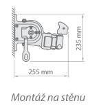 Montáž na stenu Malta (univerzálne)