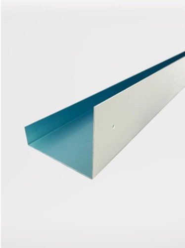 SAMKIT Odvodňovací profil hliník - bílá 9010 v délce 2000mm