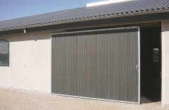 Sada kování pro posuvné dveře, stříbrná 2400 mm do 100 kg 60 kg