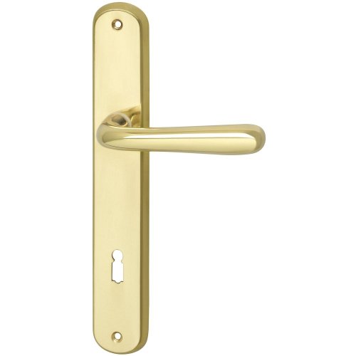 Dveřní kování SONIA, objektové, klika-klika, mosaz