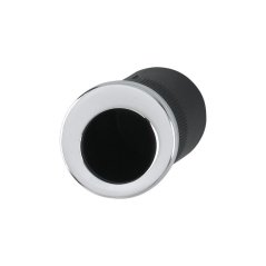 Hranový náprstek pro posuvné dveře M450, pochromovaný