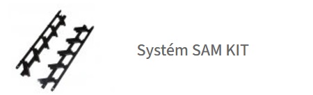 SAMKIT set pro pergolu – otočné hliníkové lamely pro zastínění střechy
