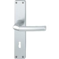 Dveřní kování BIRMINGHAM, interiérové, klika-klika, dl. štítek, OB 72