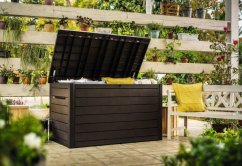 Zahradní box Keter Ontario 870 L wood hnědý
