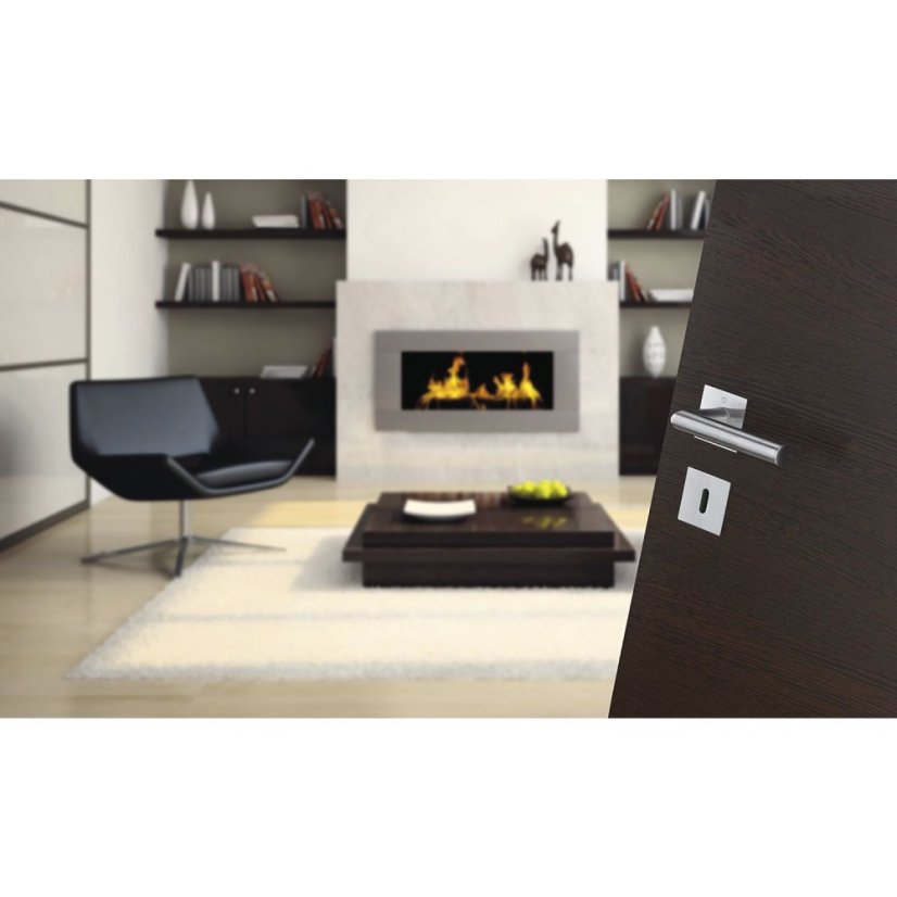 Rozetové dveřní kováni AMSTERDAM, plochá rozeta