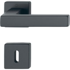 Dveřní kování AUSTIN, interiérové, klika-klika, hliník černý