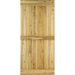 Drevené posuvné dvere na stenu MODERN RUSTIC E
