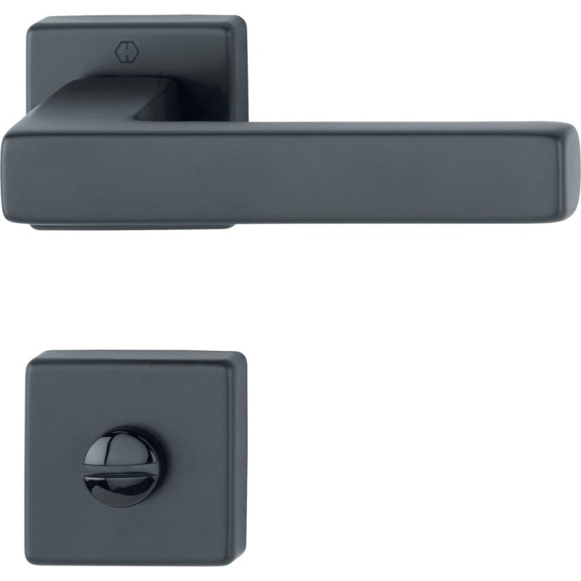 Dveřní kování AUSTIN, interiérové, klika-klika, hliník černý