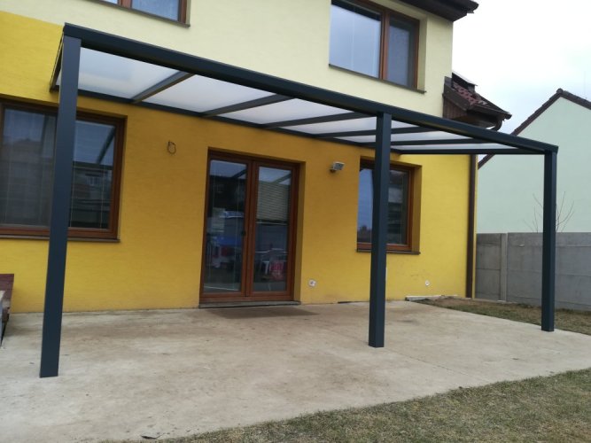 Hliníková pergola EKONOMY