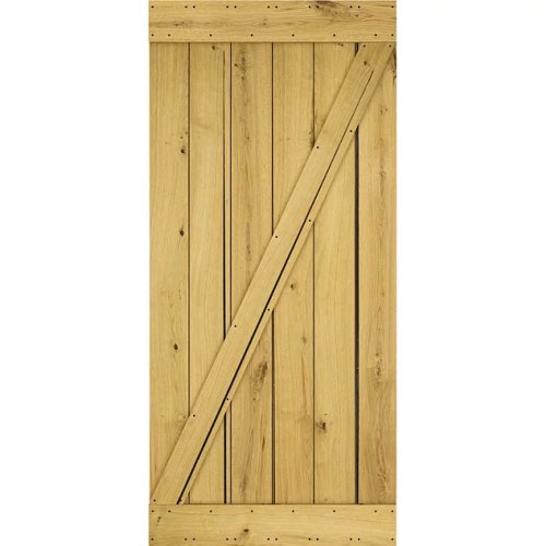 Dřevěné posuvné dveře na stěnu MODERN RUSTIC Z