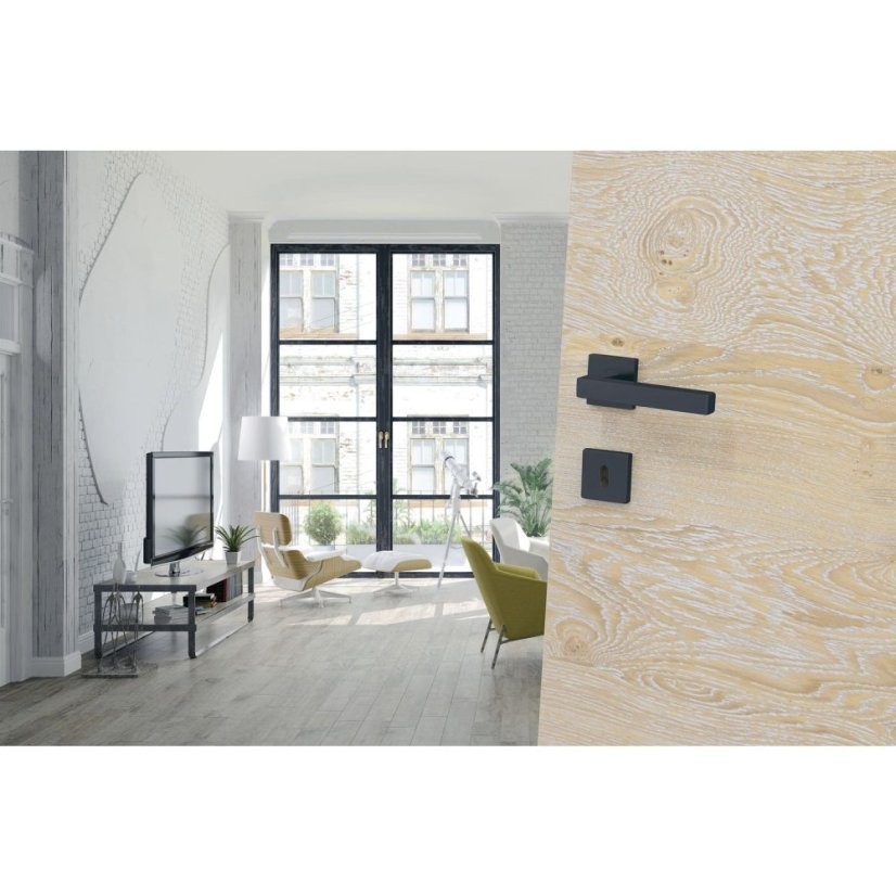 Solido dveřní kování MALMÖ, nerez černá