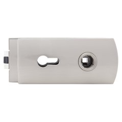 Zámek do dveří SOLIDO Studio Design 310, sklo 8 mm, matný nikl