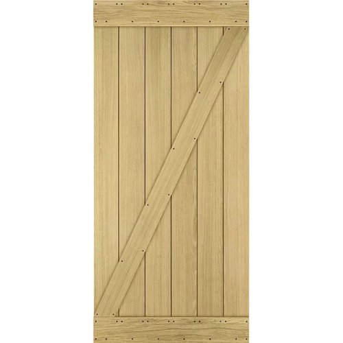 Dřevěné posuvné dveře na stěnu MODERN RUSTIC Z