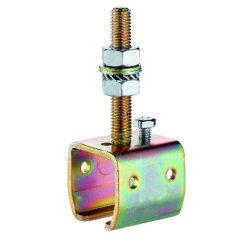 Výškovo nastaviteľné uchytenie koľajnice HELM