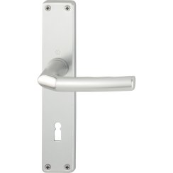 Dveřní kování BIRMINGHAM, interiérové, klika-klika, dl. štítek, OB 90