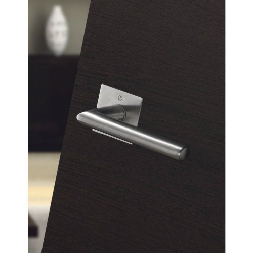 Interiérové rozetové kľučky na dvere AMSTERDAM, plochá rozeta - Tvar rozety: guľatá, Prevedenie rozety: Rozeta WC