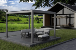 Bioklimatická pergola SB 350 - volně stojící